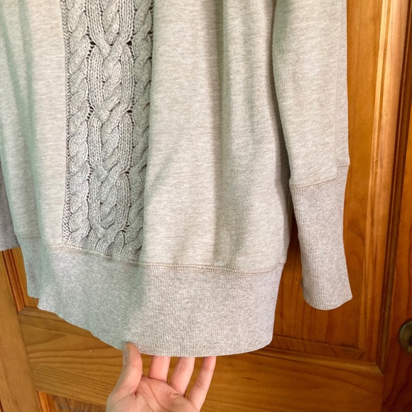 Women’s size small Ann Taylor LOFT warm and cozy sweater with cowl neck - Picture 3 of 7